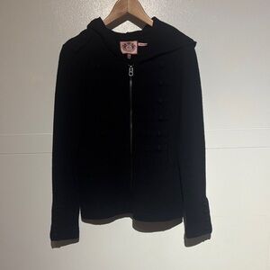 Juicy Couture Black Hooded Jacket